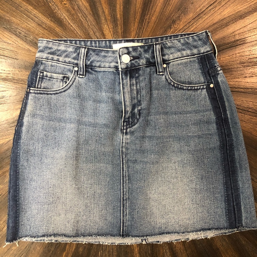 jean skirt
